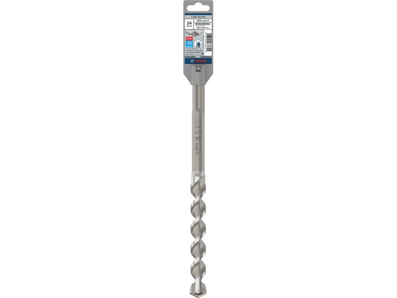 Udarni sveder Bosch SDS max-4, Dimenzije: 24x200x320mm, 2608833963